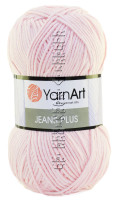 Пряжа YarnArt «Jeans plus» - (18 - Пудра)