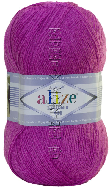 Пряжа Lanagold 800 Alize - (260 - Орхидея)