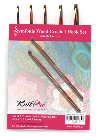 Набор деревянных крючков KnitPro Symfonie (арт. 20716)
