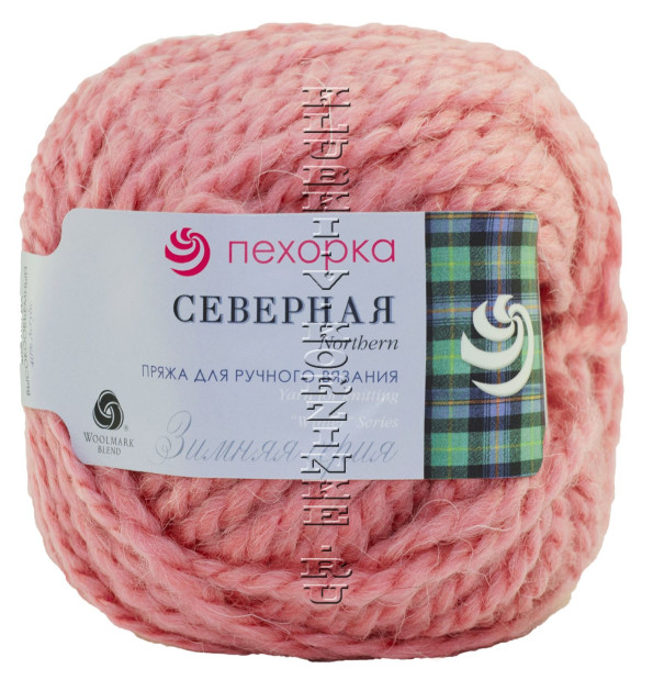 Пряжа Пехорка «Северная» - (82 -  Св.ликер)