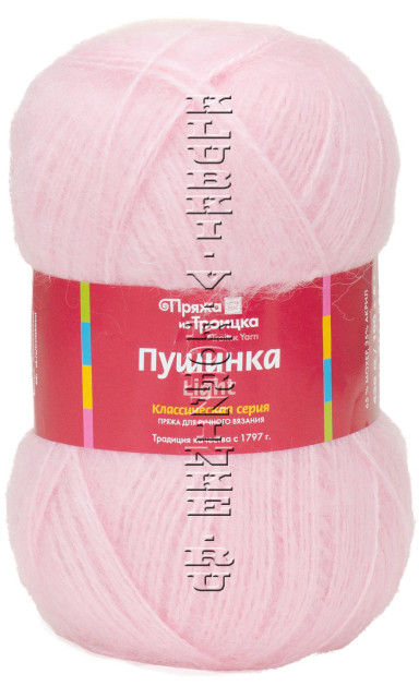 Пряжа Троицкая «Пушинка Light» - (3581 - Миндальный)