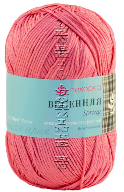 Пряжа Пехорка "Весенняя" - (21 - Брусника)