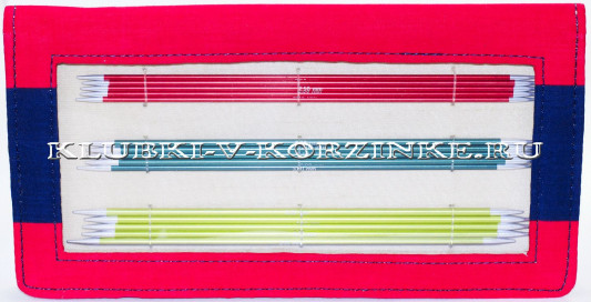 Набор чулочных спиц KnitPro Zing 20 см (арт. 47402)