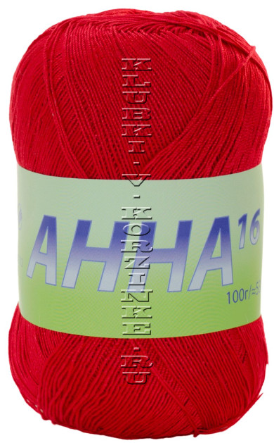 Пряжа Анна 16 Seam - (311 - Красный)