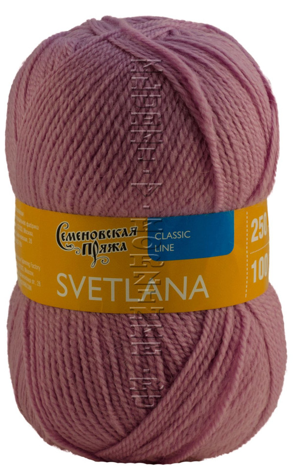 Пряжа Семеновская «Светлана» - (70220_v2 - Астра)