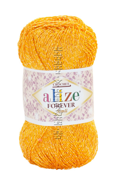 Пряжа FOREVER SIMLI Alize - (83 - Оранж)