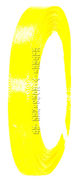 Лента атласная ширина 1 см (Жёлтая)