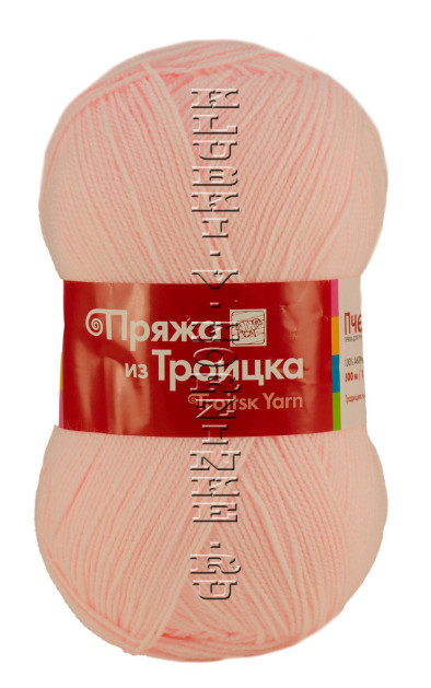 Пряжа Троицкая «Пчелка» - (3811 - Лотос)