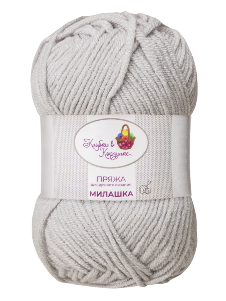 Пряжа «Милашка» - (56 - Серебряная роса)