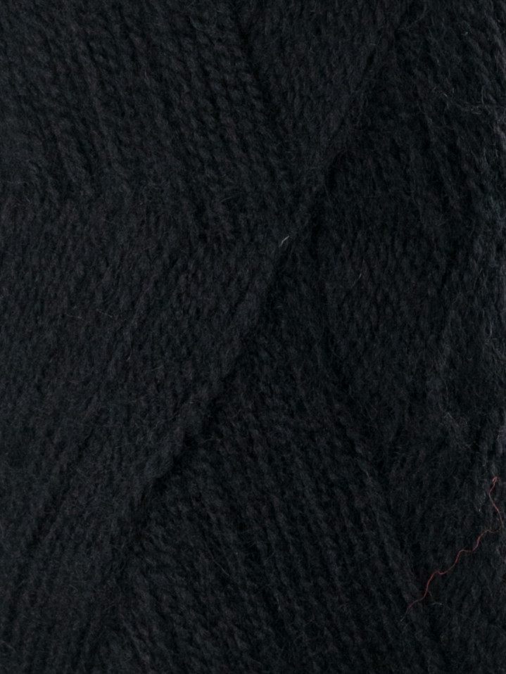 Пряжа Пехорка «Ангорская теплая» - (02 - Черный)