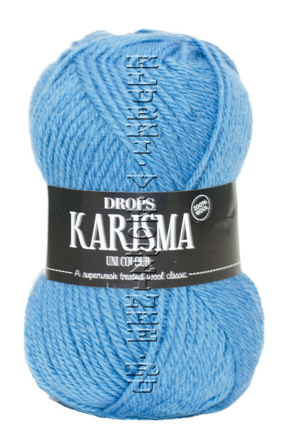 Пряжа Karisma DROPS - (30 - Светло - синий)