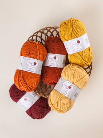 Пряжа «Милашка» набор «Золотой листопад»