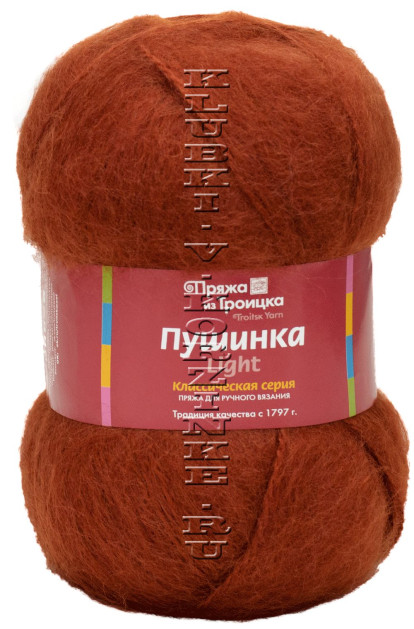 Пряжа Троицкая «Пушинка Light» - (3212 - Коньяк)
