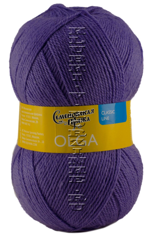 Пряжа Семеновская «Ольга» - (272 - Колокольчик)