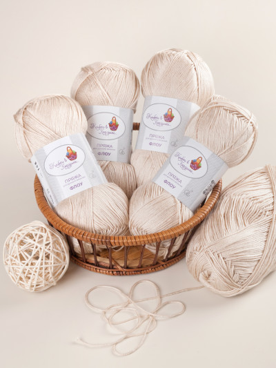 Пряжа "Флоу" (03 - Шампань)