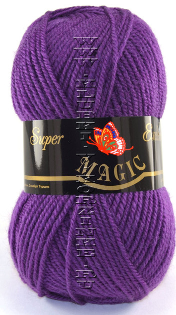 Пряжа MAGIC "Super Excellence" - (4133 - Фиолетовый)