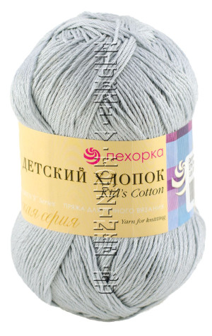 Пряжа Пехорка &quot;Детский хлопок&quot; - (276 - Перламутр) 100 г / 330 м100% хлопок мерсеризованный