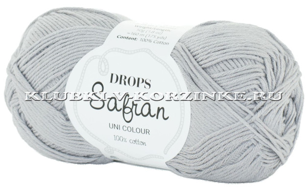 Пряжа Safran DROPS - (7 - Серый)