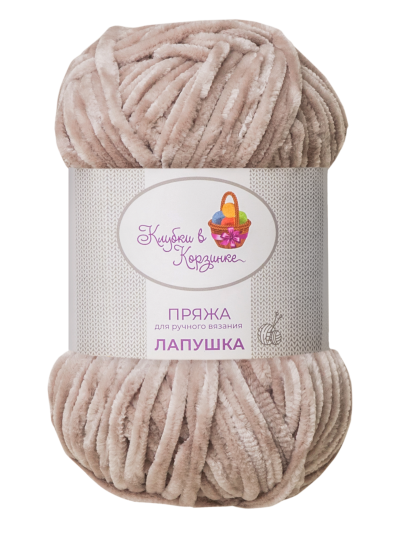 Пряжа «Лапушка» - (103 - Крем-брюле)