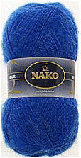 Пряжа Mohair Delicate Nako - (6121 - Васильковый)