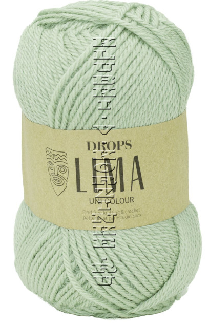 Пряжа Lima DROPS - (7219 - Св. фисташка)