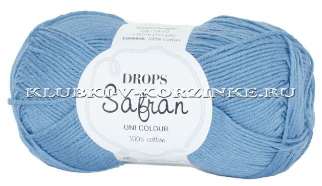 Пряжа Safran DROPS - (6 - Джинс)