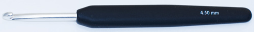 Крючок вязальный KnitPro Basix Aluminum, №4,5 (арт.30816)