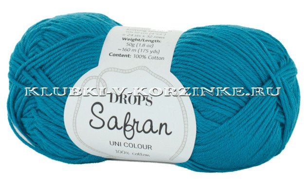 Пряжа Safran DROPS - (51 - Петроль)