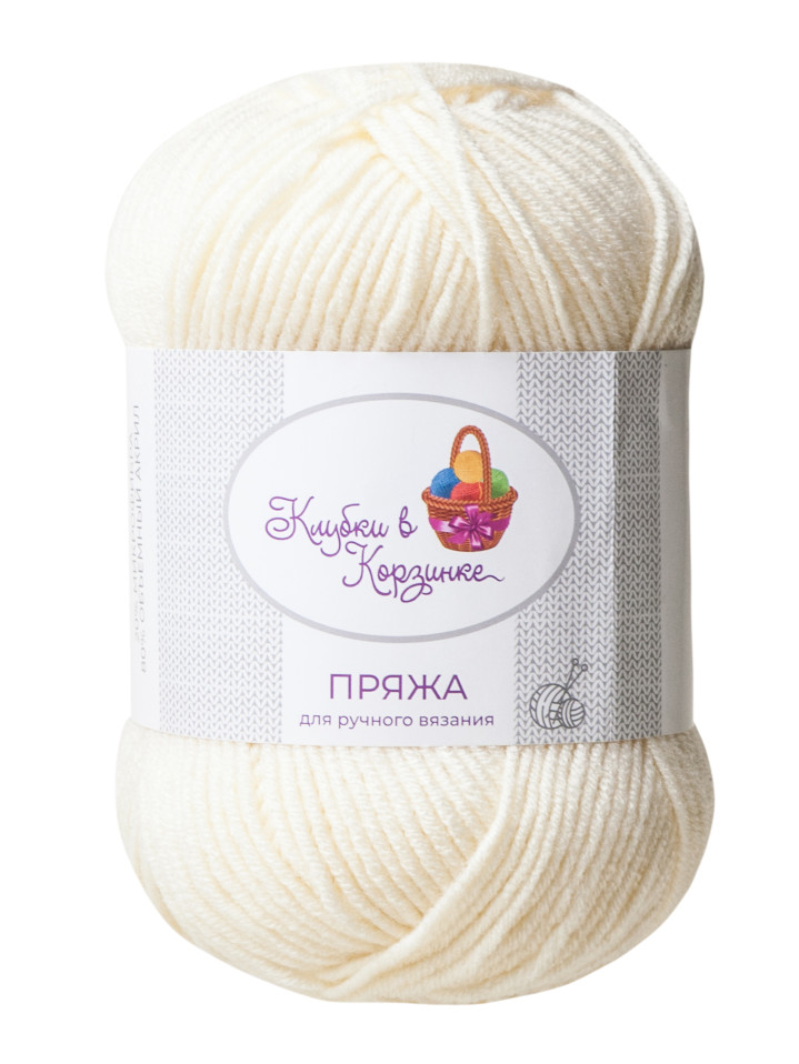Пряжа «Алетта» - (034 - Сливочный зефир)
