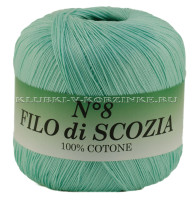 Пряжа Filo di Scozia №8 - (51 - Мята)