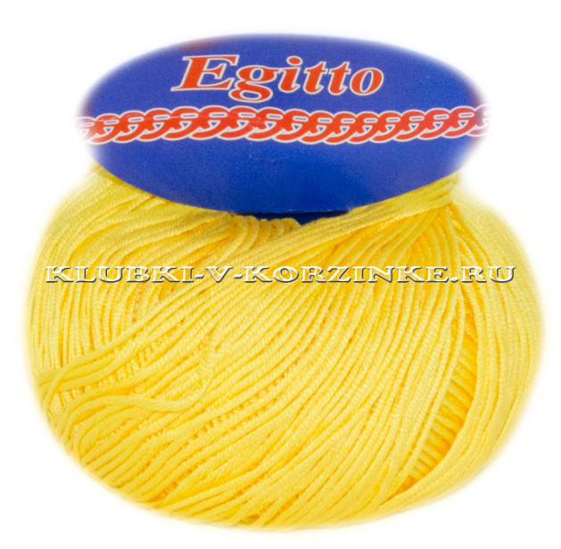 Пряжа Egitto - (12 - Желтый)