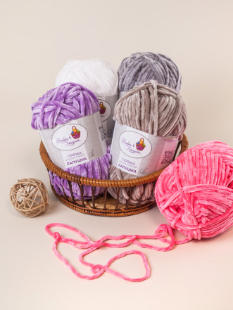 Пряжа «Лапушка» набор «Утренняя нежность»