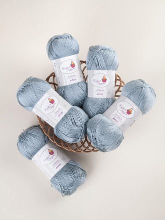 Пряжа "Флоу" (08 - Небесная вуаль)