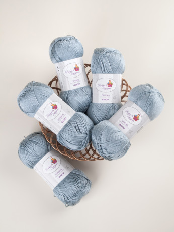 Пряжа "Флоу" (08 - Небесная вуаль)