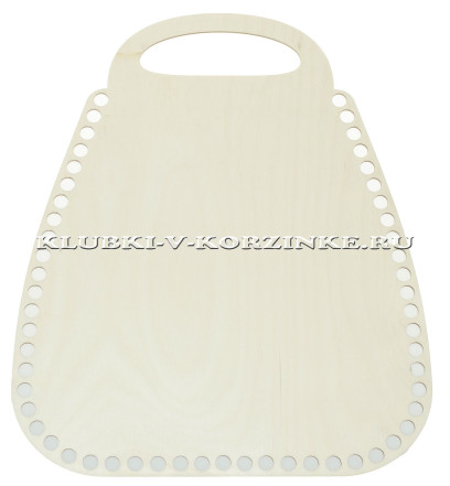 Деревянная боковина для сумки 30*35 см