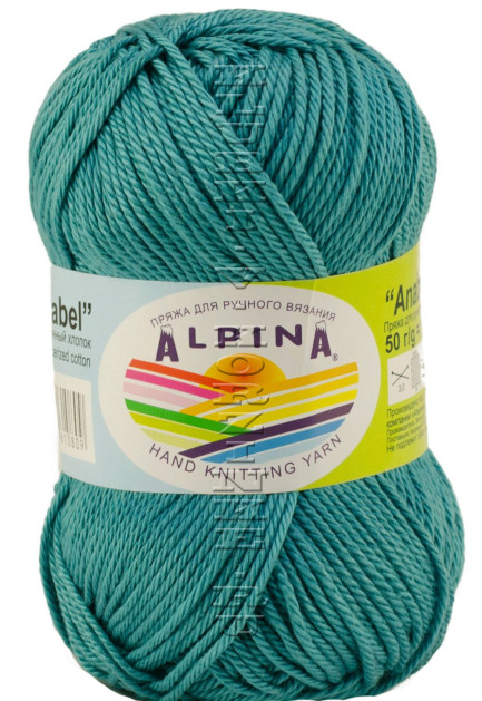 Пряжа Alpina «Anabel» - (081 - Лазурный)