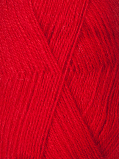 Пряжа Пехорка «Ангорская теплая» - (88 - Красный мак)