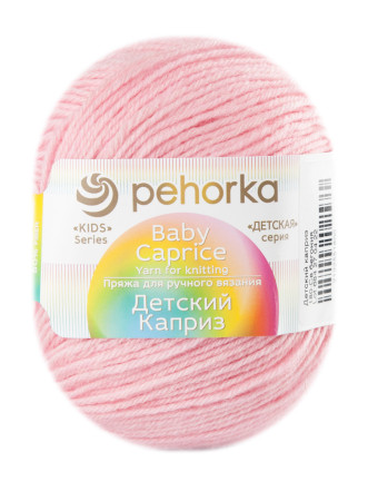 Пряжа Пехорка «Детский каприз» - (180 - Светлая бегония)