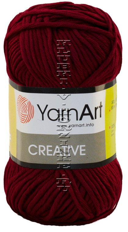 Пряжа YarnArt Creative - (238 - Бордовый)