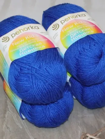 Пряжа Пехорка «Детская новинка» - (26 - Василек)