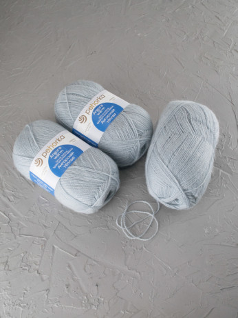 Пряжа Пехорка «Ангорская теплая» - (71 - Талая вода)