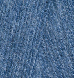 Пряжа Angora Real 40 Alize - (411 - Джинс меланж)