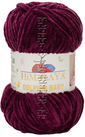 Пряжа Dolphin baby Himalaya - (80339 - Слива)