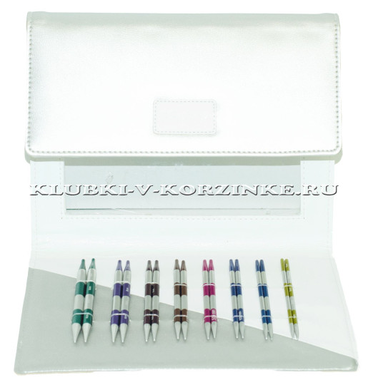 Набор алюминиевых съёмных круговых спиц «DELUXE» (NORMAL) SMARTSTIX KNITPRO (42140)