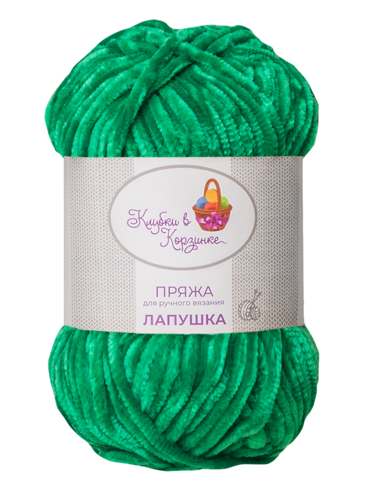 Пряжа «Лапушка» - (321 - Трава)