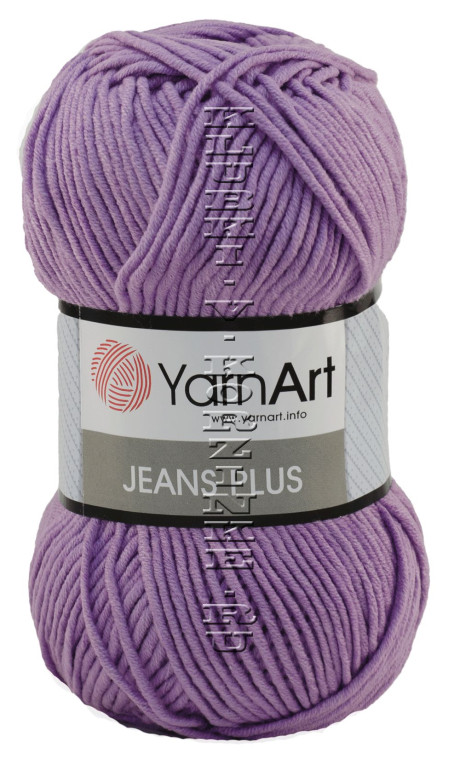 Пряжа YarnArt «Jeans plus» - (72 - Сиреневый)