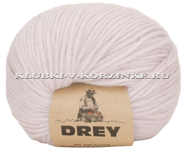 Пряжа Drey (6445 - Пыльная роза)