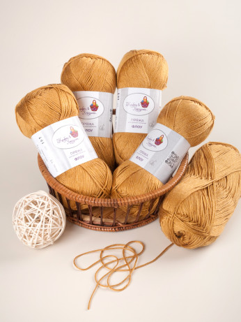 Пряжа "Флоу" (13 - Теплый карри)