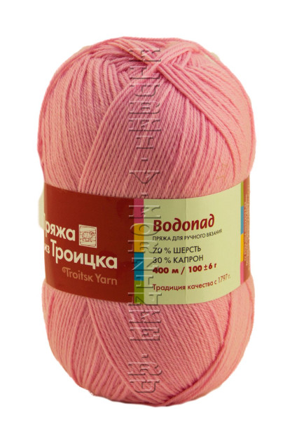 Пряжа Троицкая «Водопад» - (3581 - Миндальный)
