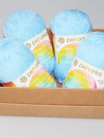 Пряжа Пехорка «Детская новинка» - (519 - Венерин башмачок)